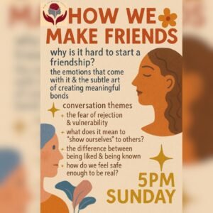 ✨ Young Minds Discussion: The Art of Friendship ✨