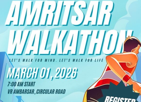 Amritsar Walkathon 2026 to Champion Mental Well-Being