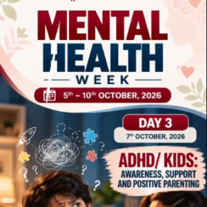 Mental Health Week | Day 3 | Oct 5th – 10th, 2026